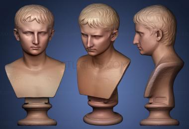 3D model Gaius Caesar (STL)